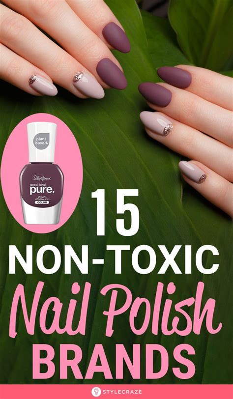 15 Best Non Toxic Nail Polish Brands | Nail polish brands, Nail polish, Nails