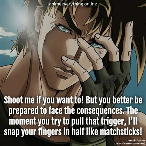 Best Jojo's Bizarre Adventure Quotes – Anime Everything Online