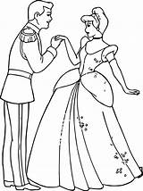 Cinderella And Prince Charming Hand To Coloring Pages  sketch template