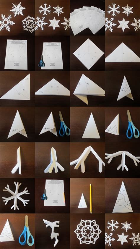 SNOWFLAKES | How to fold paper snowflakes. Video tutorial li… | Flickr
