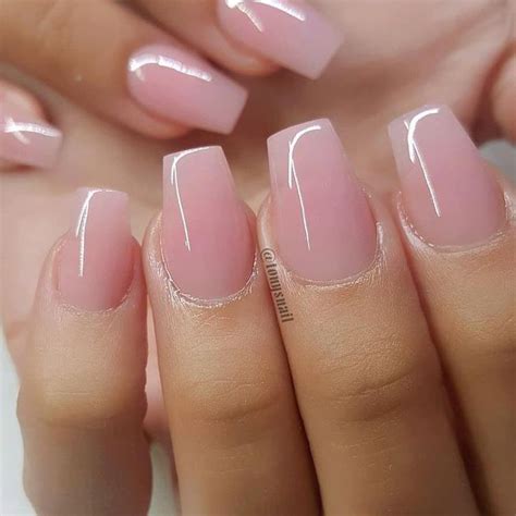 Baby pink acrylic nails | Pink acrylic nails, Nails, Cute nails