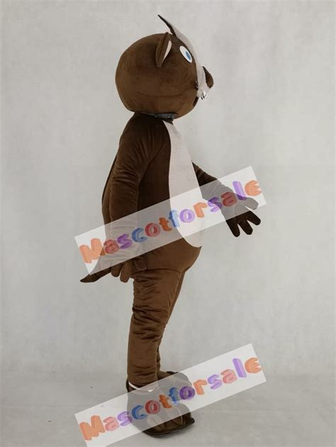 Brown Wombat Mascot Costume Animal