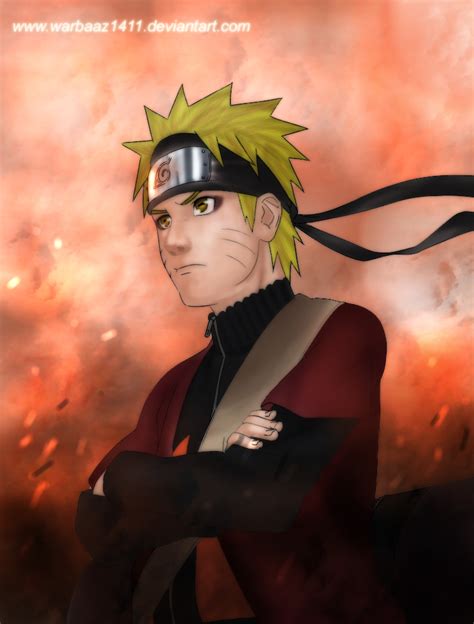 Naruto’s Sage Mode | Daily Anime Art