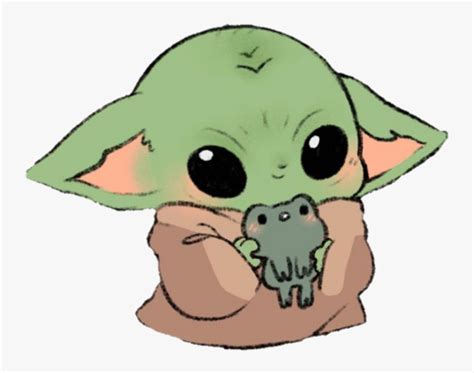 Cute Yoda Drawing