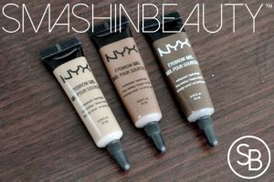 NYX brow gels review, swatches, demo and brow tutorial - SmashinBeauty