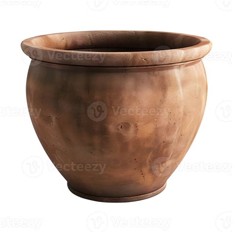Clay Pot on Transparent background - 42878413 PNG