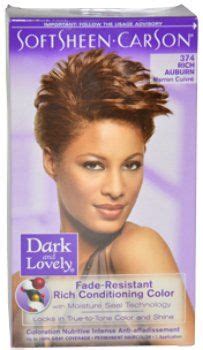 Women Dark and Lovely Fade Resistant Rich Conditioning Color 374 Rich Auburn Hair Color 1 pcs ...