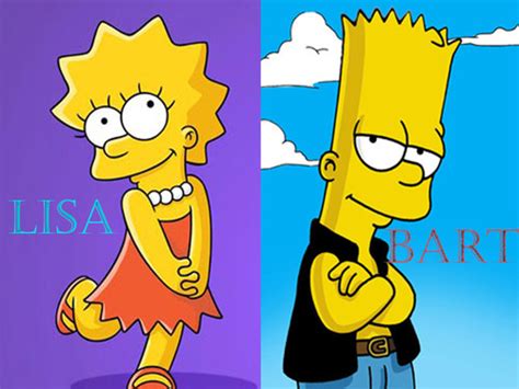 Image - Lisa vs. bart.jpg - Simpsons Wiki