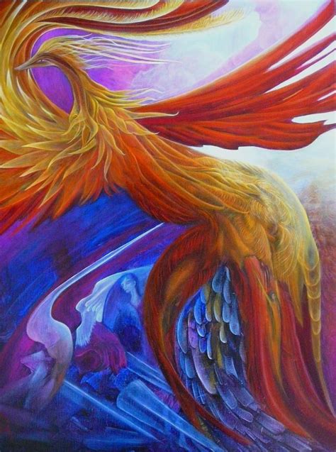 Phoenix Painting at PaintingValley.com | Explore collection of Phoenix ...