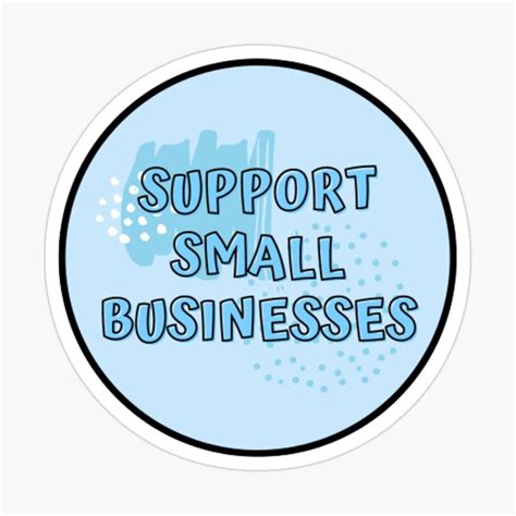 'Support Small Businesses - Sticker ' Sticker by designsbyafh ...