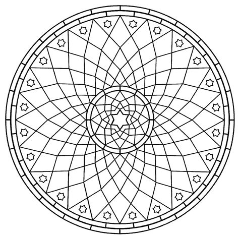 Mandala-da-scaricare-in-pdf-5 - Mandalas - Disegni da colorare per adulti