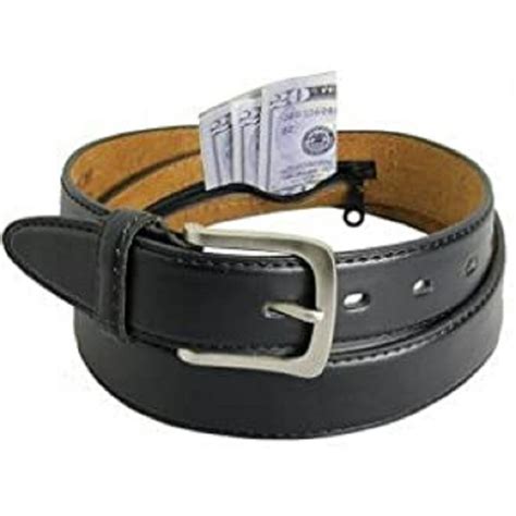 Generic - MEN LEATHER MONEY BELT HIDDEN SECRET HIDE POCKET TRAVEL SIZE SMALL - Walmart.com ...