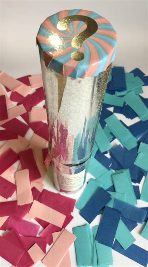 Gender Reveal Confetti Cannon | ConfettiSupermarket