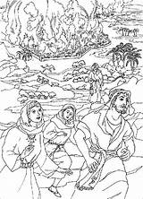 Sodom En Gomorra  GKV Apeldoorn Zuid Sunday School coloring Pages sketch template