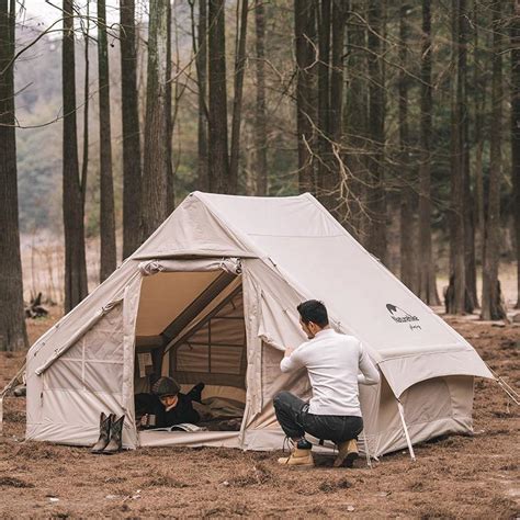 Naturehike 6.3 Air Pole Inflatable Cotton Glamping Tent