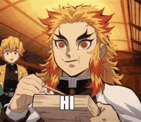 Anime Kyojuro Rengoku GIF - Anime Kyojuro Rengoku - Discover & Share GIFs