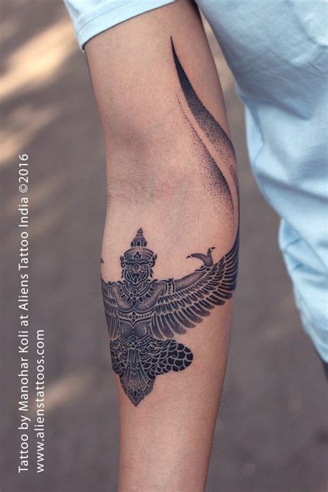 Lord Garuda Tattoo - | The Best Tattoo Studio in Mumbai / India | Arm tattoos for guys, Tattoos ...