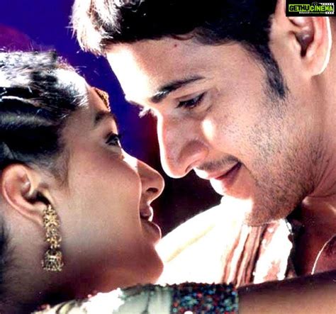 Bhumika Chawla Instagram - Okkadu # Mahesh Babu and Me # a still from the song # a project I ...