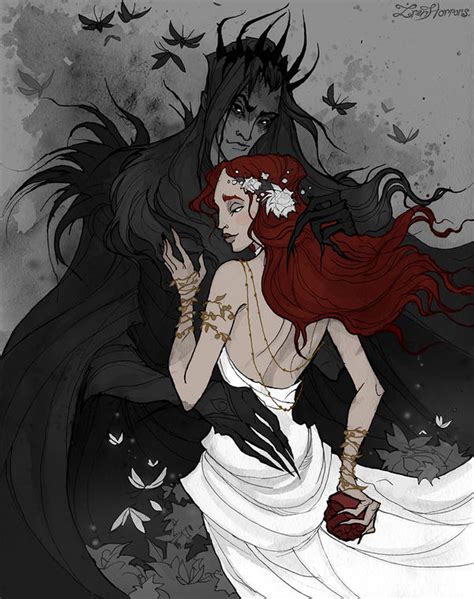 Hades and Persephone by IrenHorrors on DeviantArt