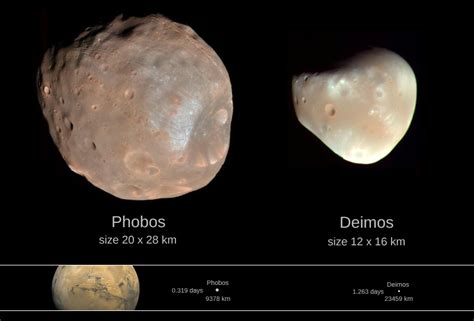 Astronomía para tontos: Lunas de Marte: Fobos y Deimos.