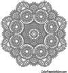 Free Printable Adult Coloring Pages - Mandala Coloring Pages