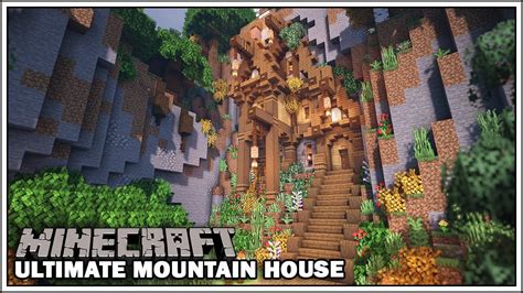 Minecraft: How to Build The Ultimate Mountain House!!! - YouTube | Cute ...