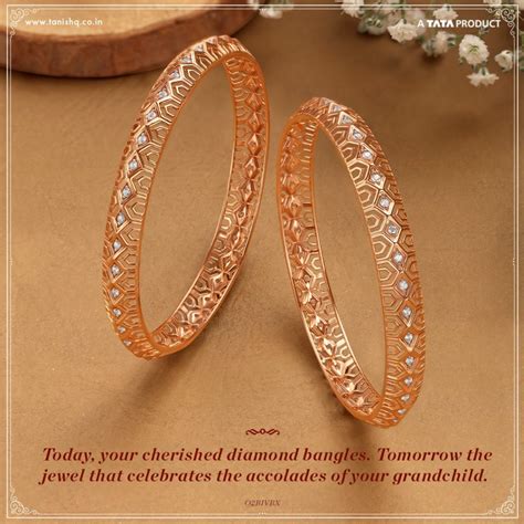 Diamond Bangles from Tanishq - Latest Designs!