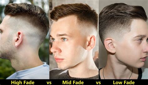 Low Fade vs. Mid Fade vs. High Fade Haircuts – Hottest Haircuts