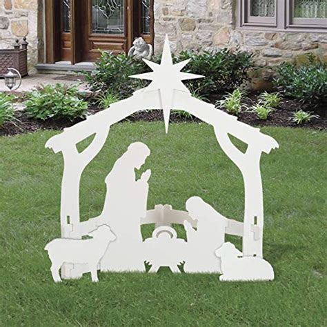 Outdoor White Nativity set, Best offer