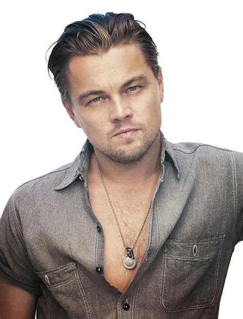 Actor Leonardo DiCaprio - PNG All