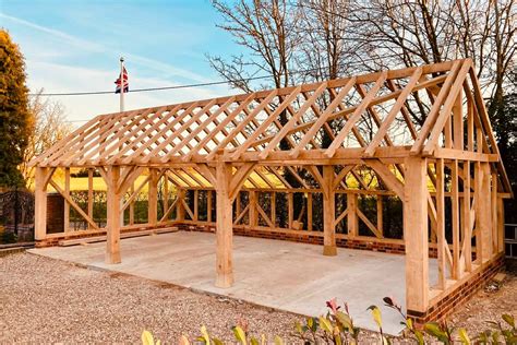 Oak Frame Garages - InWood Developments