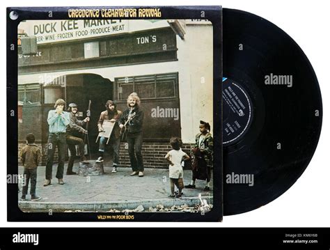 Creedence Clearwater Revival Willy and the Poor Boys album Stock Photo - Alamy