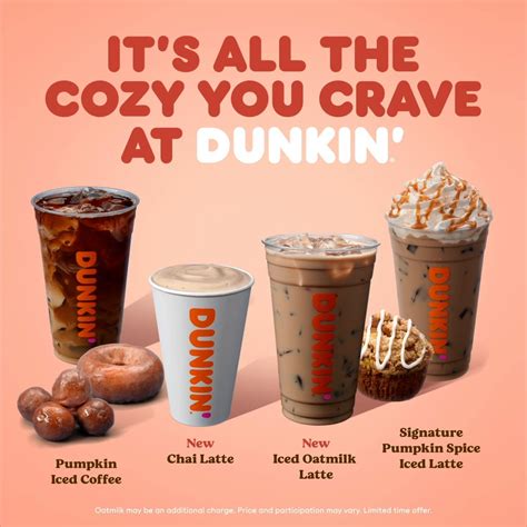 Dunkin Donuts Pumpkin Spice Coffee Ingredients : Fall Is On The Way Dunkin Donuts Pumpkin Menu ...