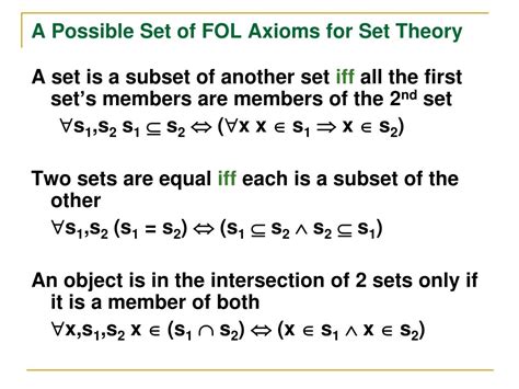 PPT - First-Order Logic PowerPoint Presentation, free download - ID:2498038