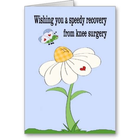 knee SURGERY GET WELL CARD - | Get well cards, Recovery cards, Art ...