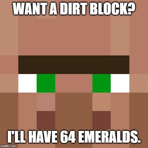 Minecraft Villager - Imgflip