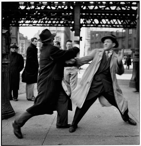 Elliott Erwitt, Men Fighting, New York, 1950 | Elliott erwitt, Elliott ...