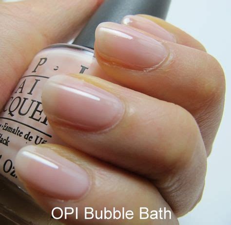 OPI Bubble Bath is a classic elegant pink colour | Pink wedding nails ...