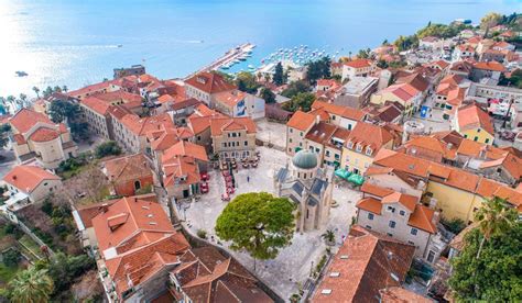 Old Town Herceg Novi in Montenegro
