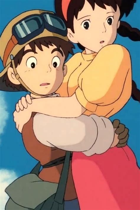 Pazu & Sheeta | Studio ghibli movies, Pazu and sheeta, Studio ghibli