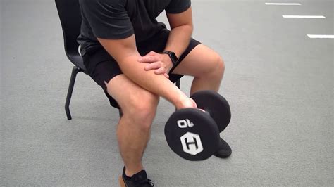 Dumbbell Wrist Flexion - Forearm Strengthening - YouTube