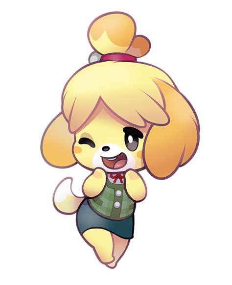 Isabelle from Animal Crossing Stickers... | Animal crossing fanart, Animal crossing fan art ...