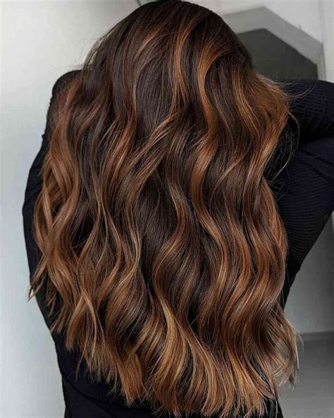 53 Lovely Dark Brown Hair with Highlights for 2024