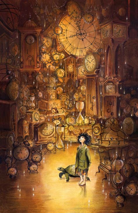 Momo at the House of Time by barbarasobczynska on DeviantArt | Ilustracion literatura, Arte de ...