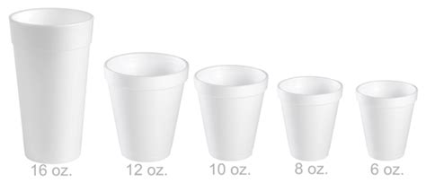 8 oz. Styrofoam Beverage Cups - White - GBE Packaging Supplies - Wholesale Packaging, Boxes ...