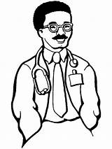 Doctor Coloring Pages For Understanding Kids Why Do They Need To Go  sketch template