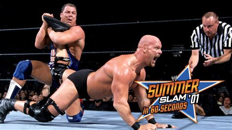 SummerSlam in 60 Seconds: SummerSlam 2001 - YouTube