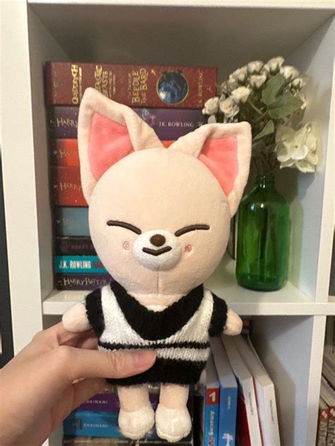 Skzoo official foxl.ny jeongin plush, Hobbies & Toys, Toys & Games on Carousell