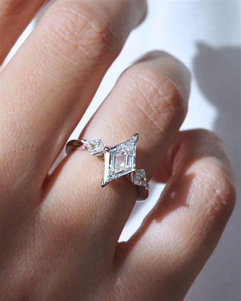 The Dreamy Allure of Kite-Shaped Diamond Engagement Rings - Only ...