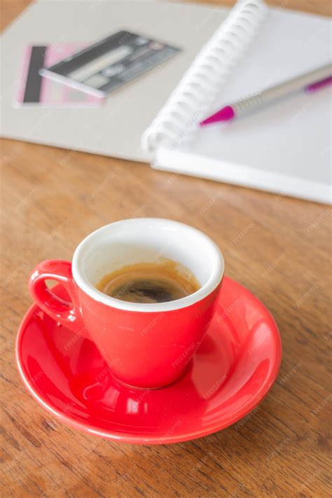 Premium Photo | Coffee break on business work table